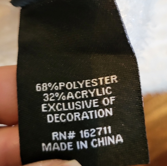 33 DEGREES SWEATER GORGOUS WINTER EMBELLISHMENT. NEW W/TAGS SZ L - Picture 5 of 5